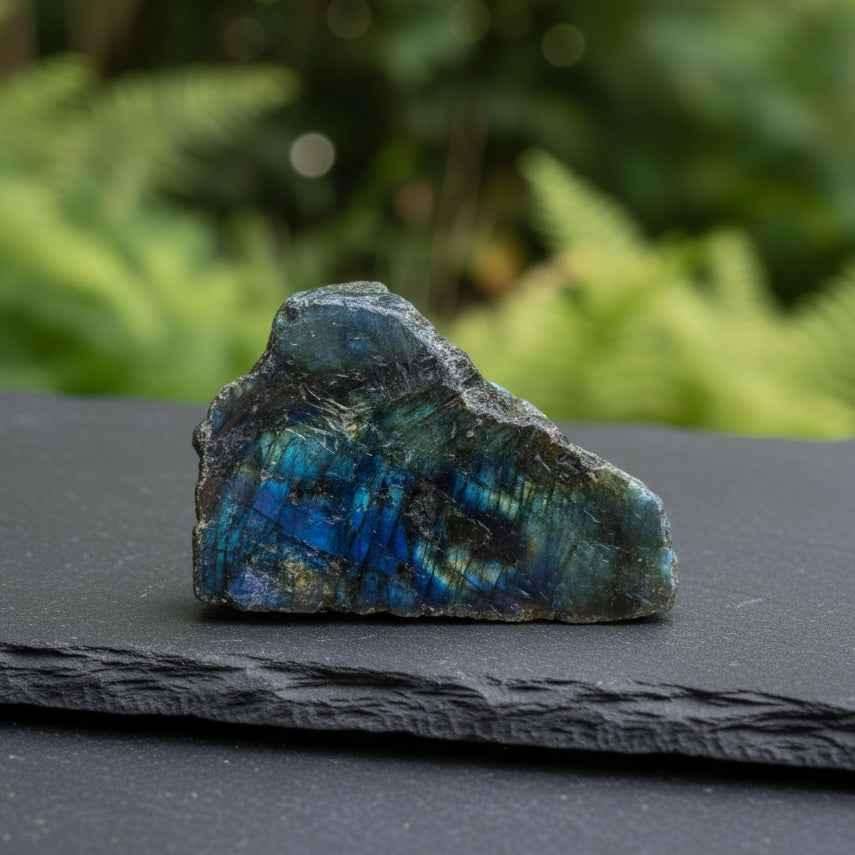 Labradorite 1 face polie 42g (PE575 - 17)