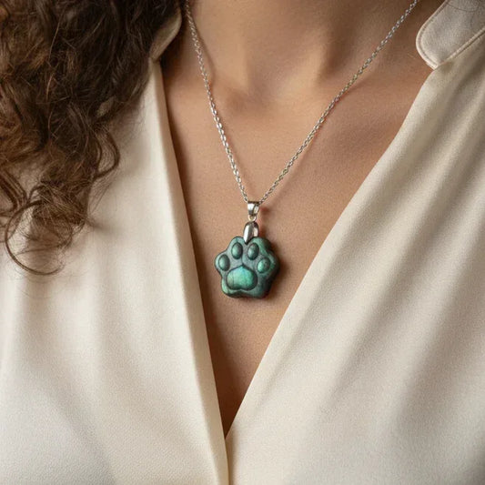 Pendentif patte en Labradorite (PE2022-3)
