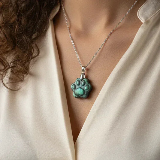 Pendentif patte en Labradorite (PE2022-3)