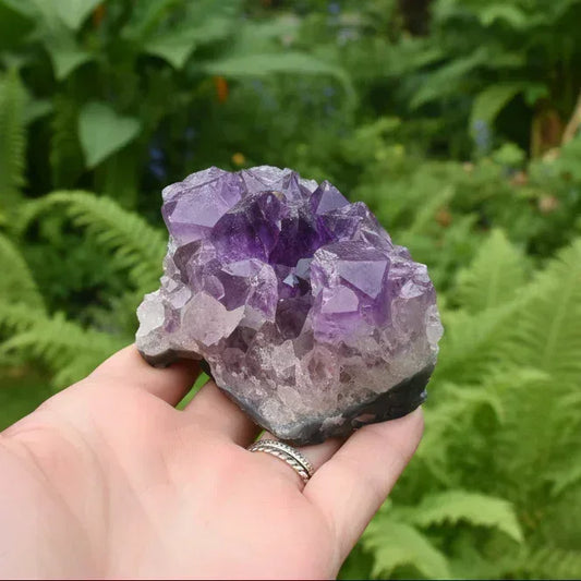 Améthyste brute d'Uruguay 273g (MB425-2)