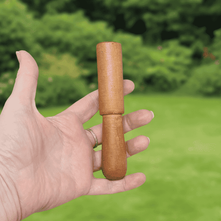 Bol chantant, maillet et coussin
