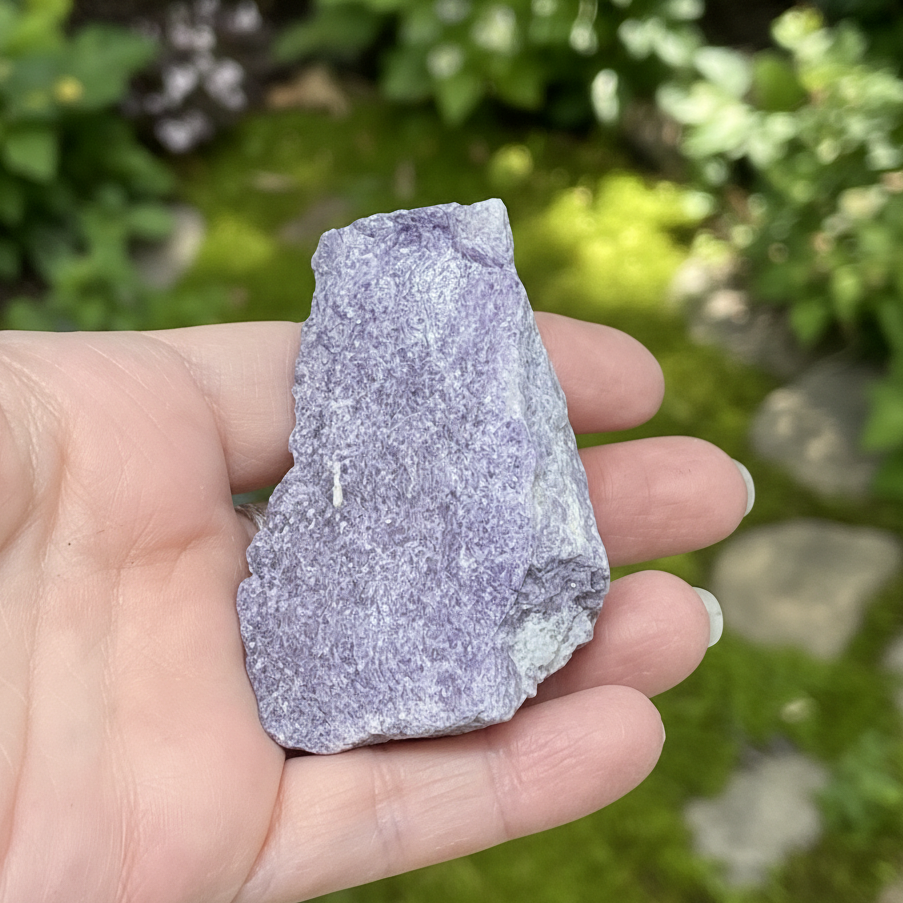 Lépidolite brute 87g (MB534 - 3)