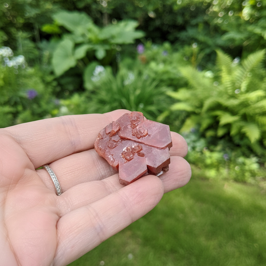Cristaux de Vanadinite bruts 32g (MB413 - 10)