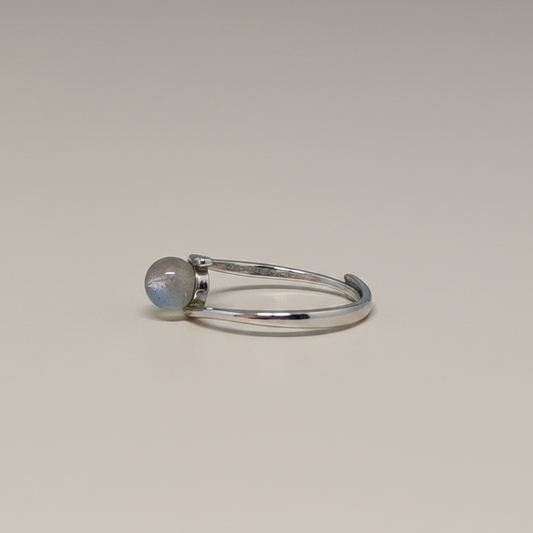 Bague réglable en Labradorite (BAG43 - 10)