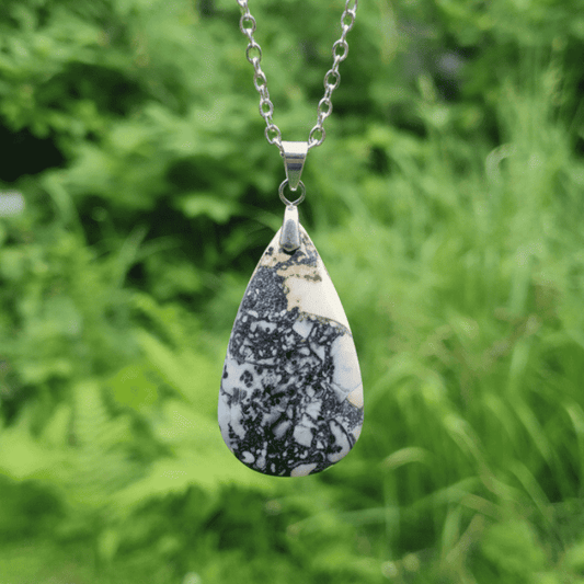 Pendentif en Jaspe Maligano (PE1263)