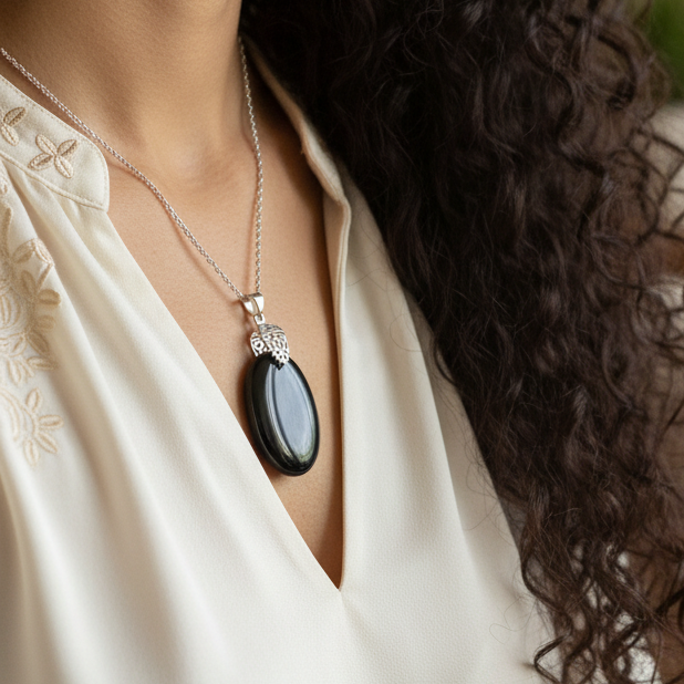 Pendentif en Shungite (PE2141)