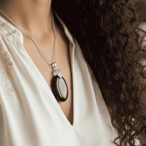 Pendentif en Shungite (PE2141)
