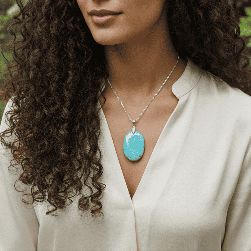 Pendentif en Amazonite (PE2144)