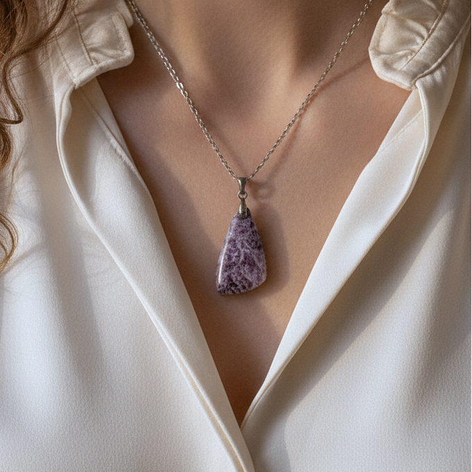 Pendentif en Kämmererite (PE2143)