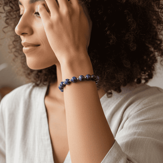 Bracelet en Sodalite 8mm