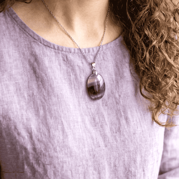 Pendentif en Fluorite (PE714)
