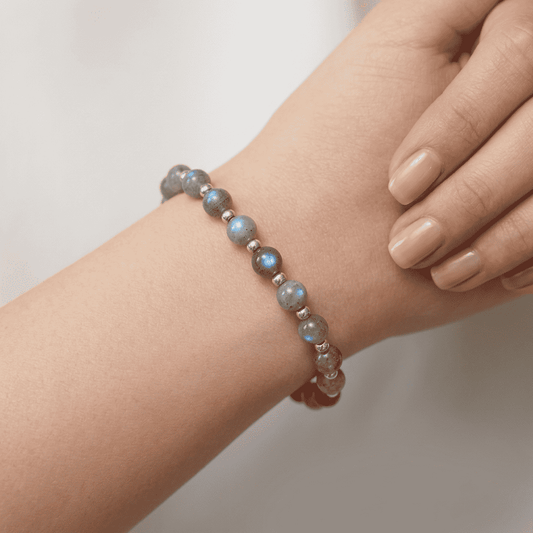 Bracelet en Labradorite en 6mm