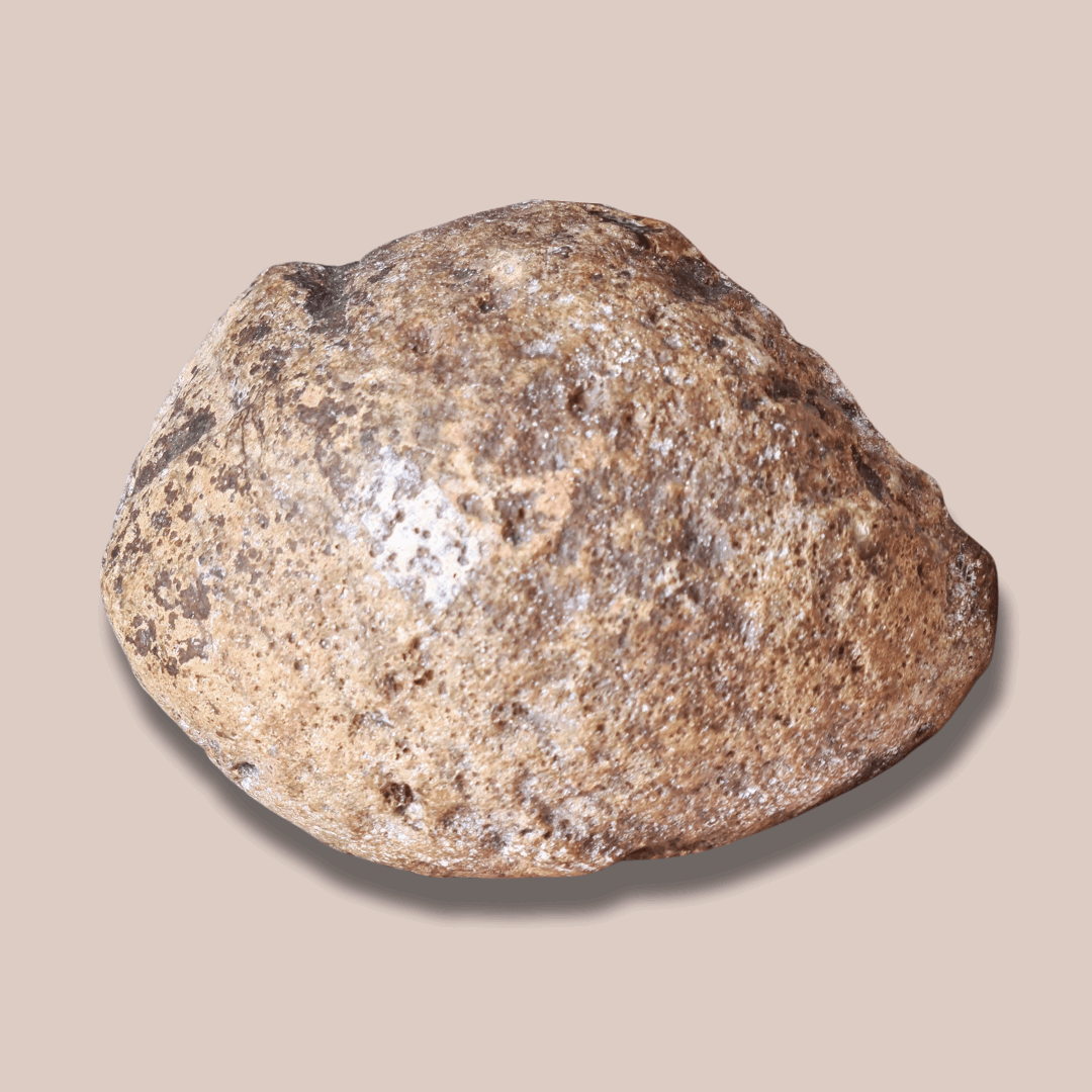 Agate avec une face polie (MB351-1)