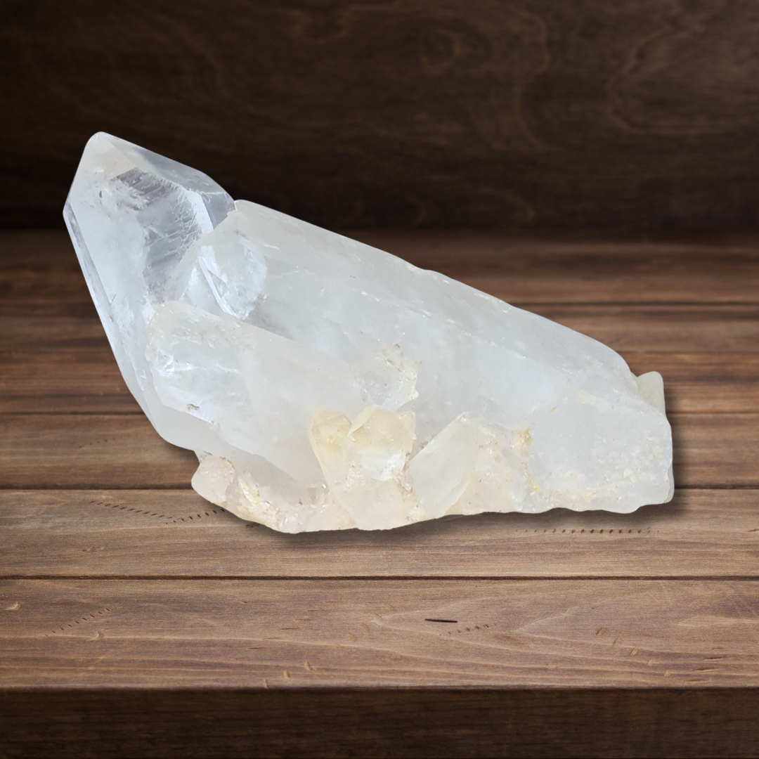 Amas de pointes de Cristal de Roche 196g (MB433-12) - ENAE Minéraux
