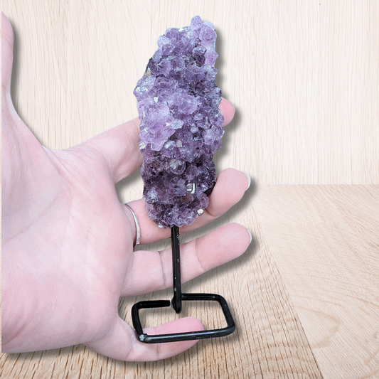 Améthyste brute sur pied 146g (MB504-1)