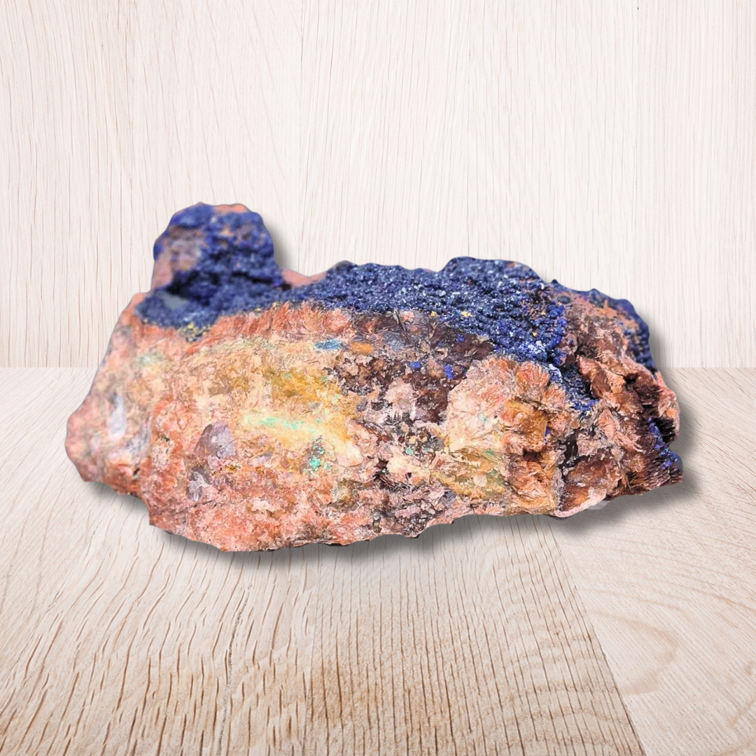 Azurite cristallisée brute (MB258)
