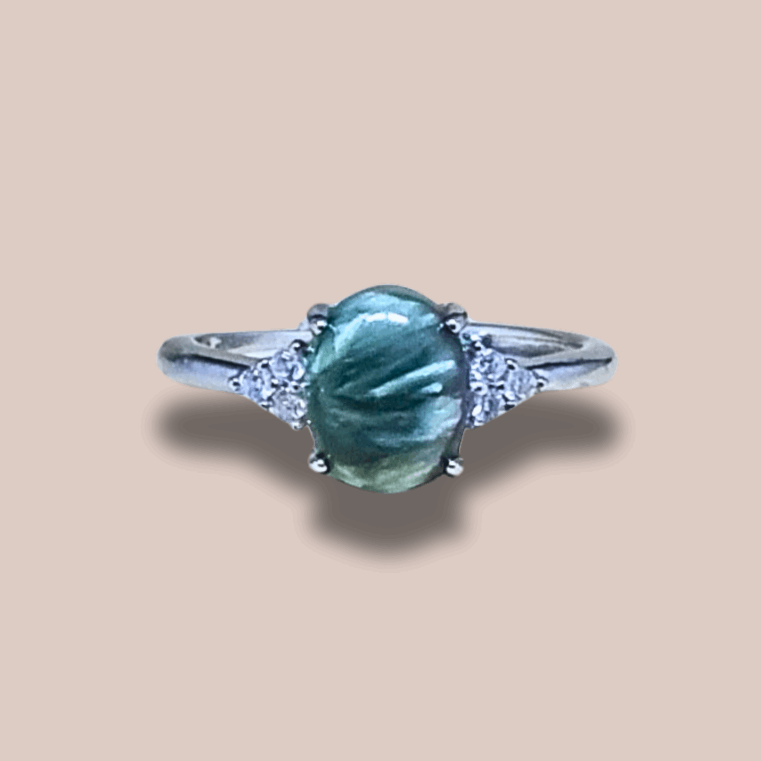 Bague réglable en Séraphinite (BAG73-2)