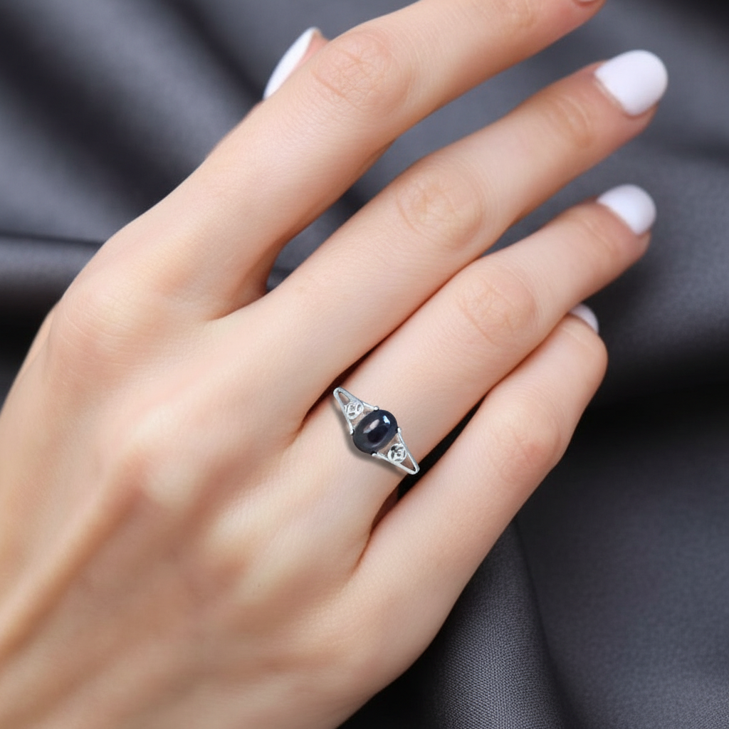 Bague réglable en Hypersthène (BAG63-3) - ENAE Minéraux