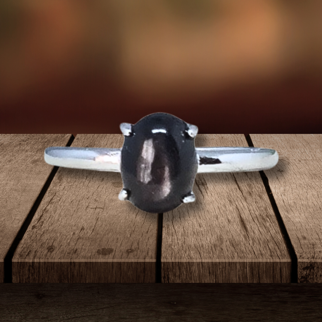 Bague réglable en Hypersthène (BAG63-2) - ENAE Minéraux