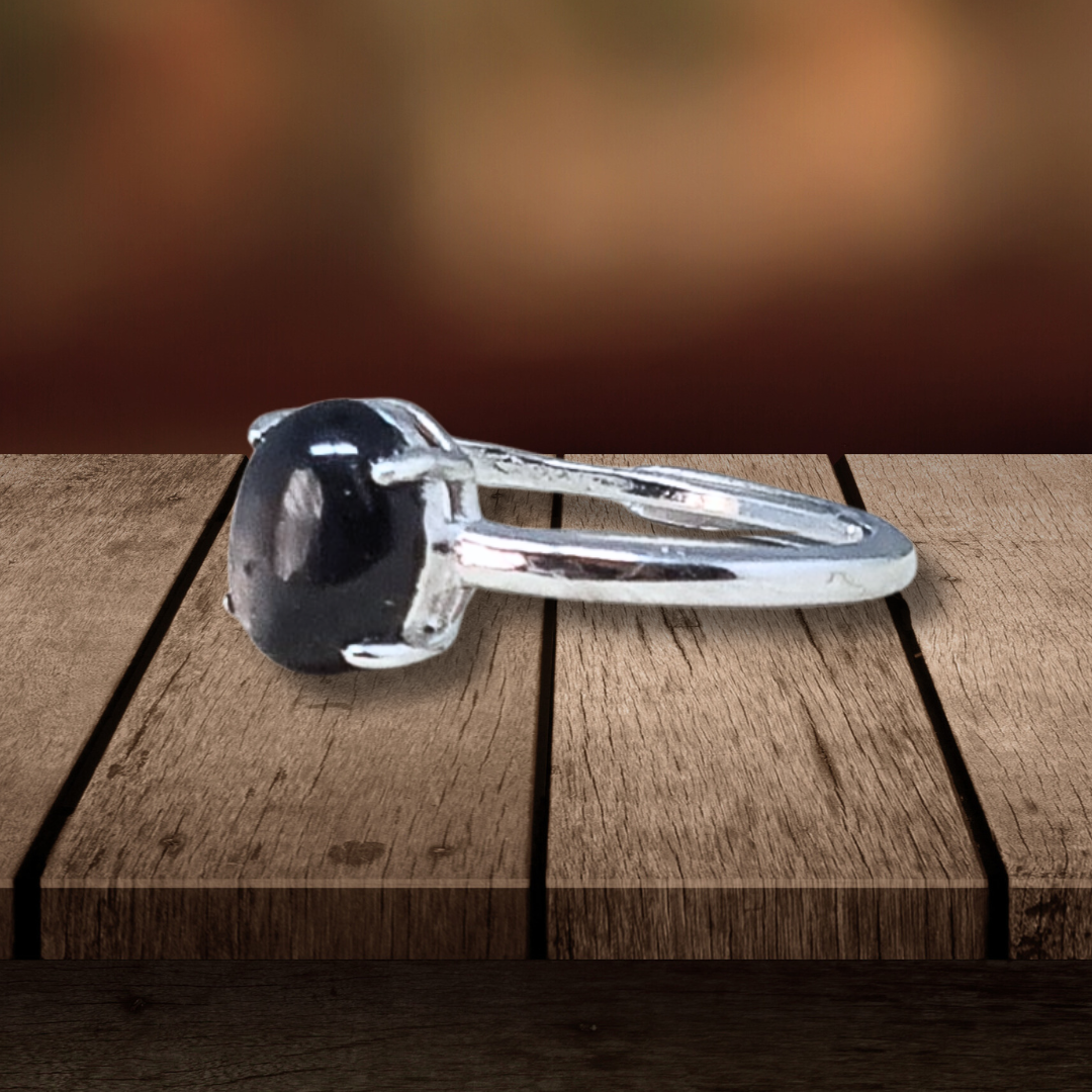 Bague réglable en Hypersthène (BAG63-2) - ENAE Minéraux