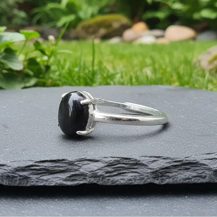 Bague réglable en Hypersthène (BAG63 - 2)