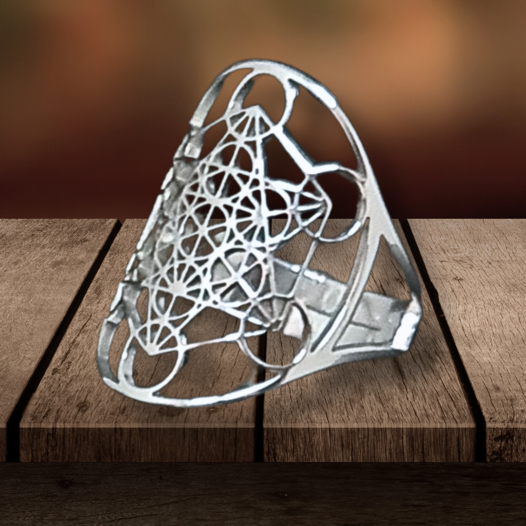 Bague réglable Metatron en acier inoxydable (BAGMT) - ENAE Minéraux