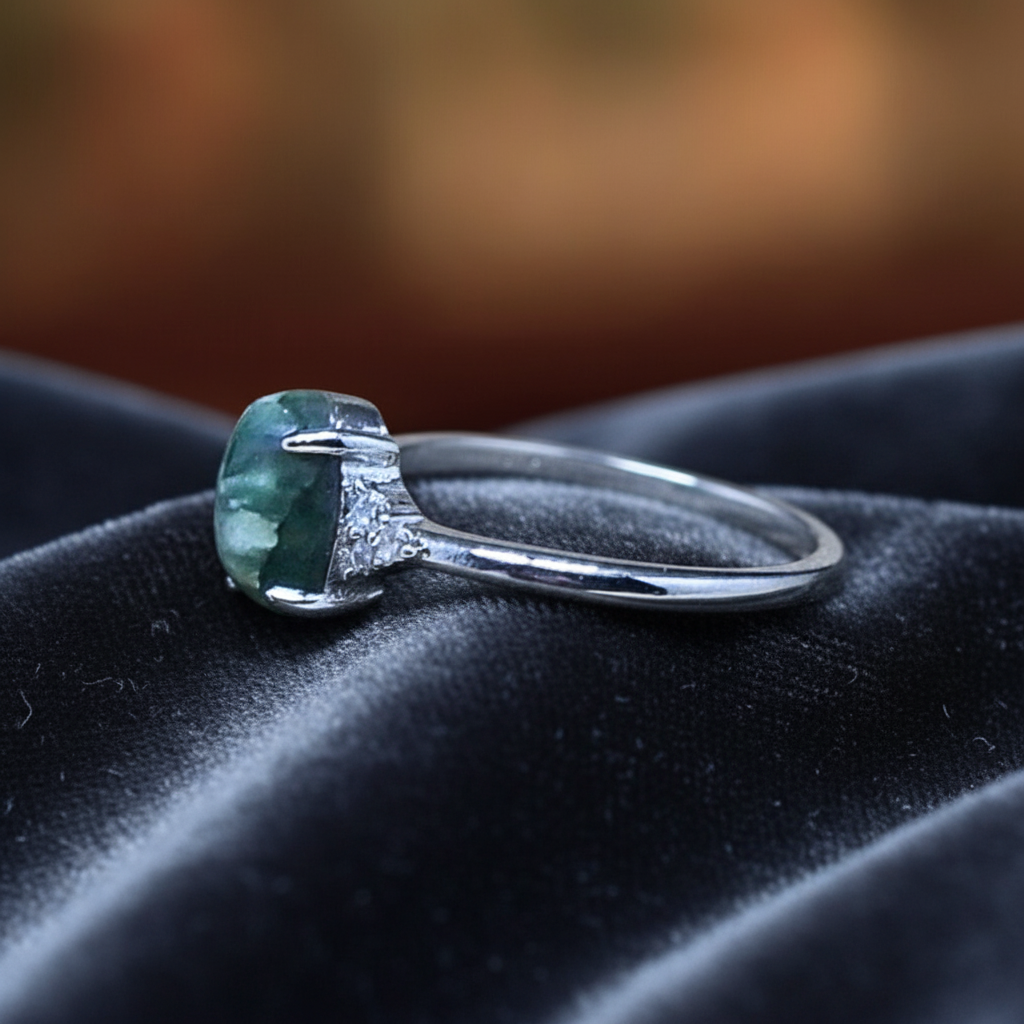 Bague réglable en Séraphinite (BAG73-2)