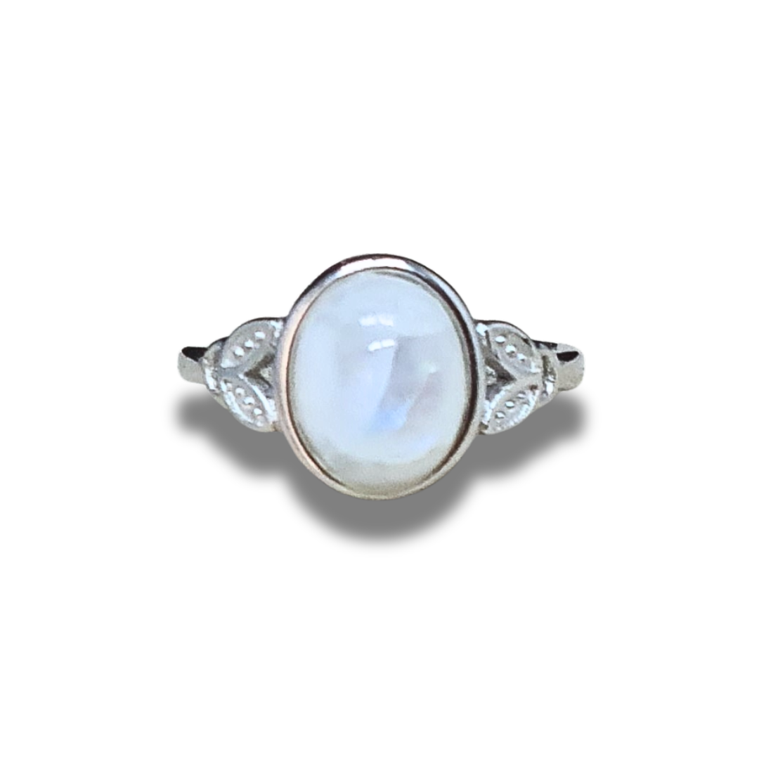 Bague réglable en Péristérite (BAG32-2) - ENAE Minéraux