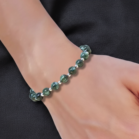 Bracelet en Séraphinite