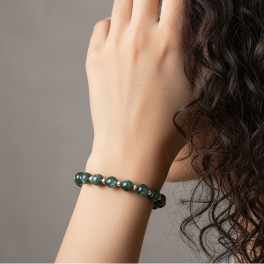 Bracelet en Séraphinite