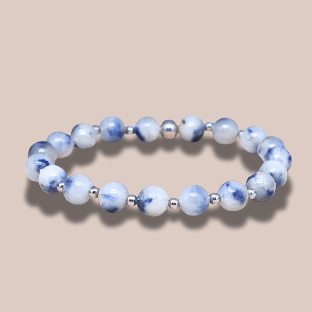 Bracelet en Quartz à Dumortiérite