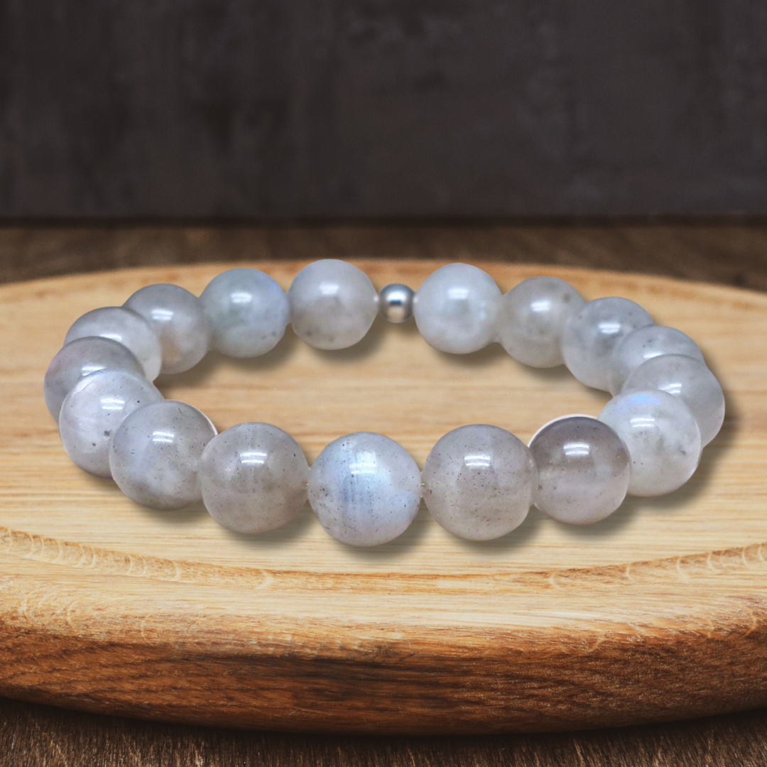 Bracelet en Labradorite en 7mm