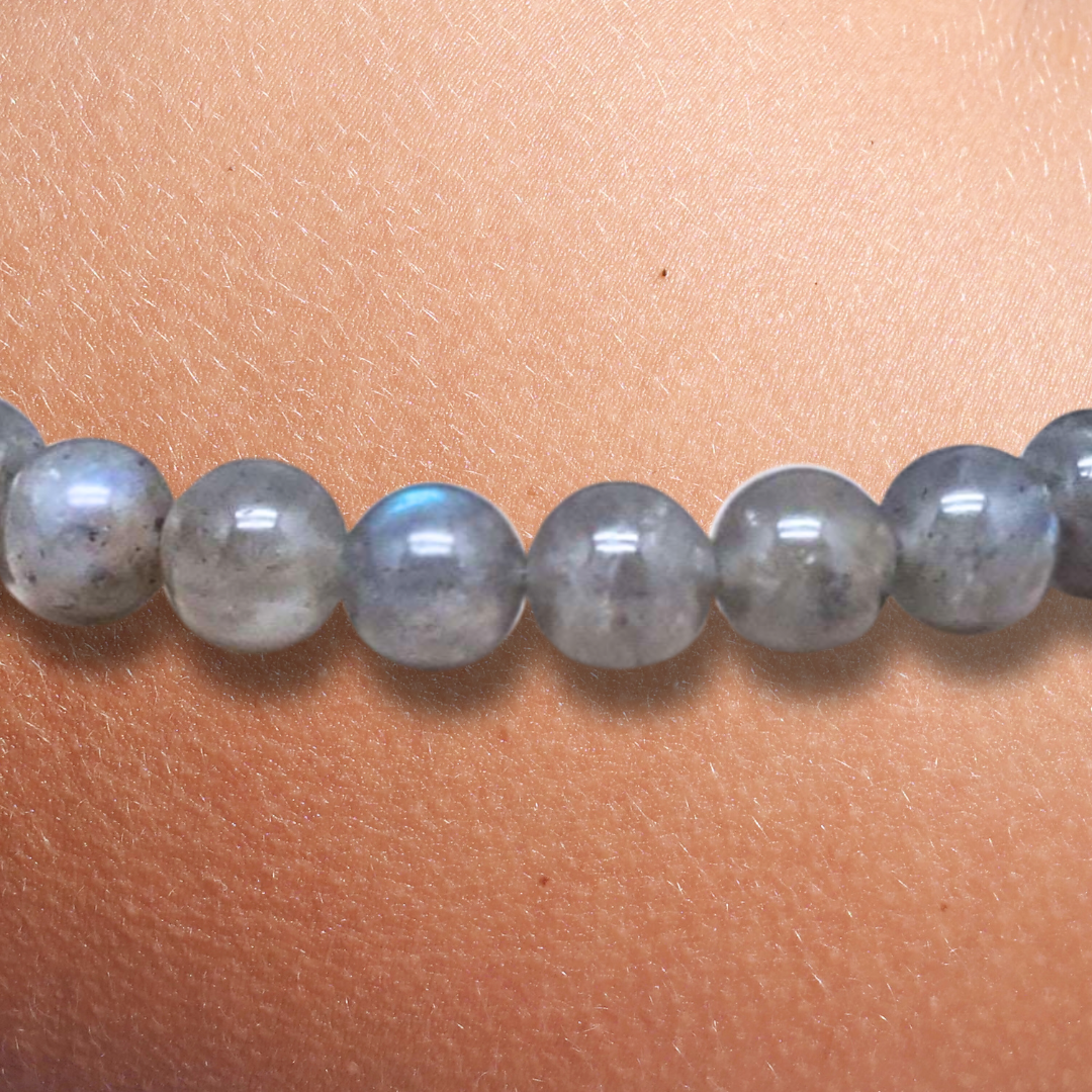 Bracelet en Labradorite en 7mm
