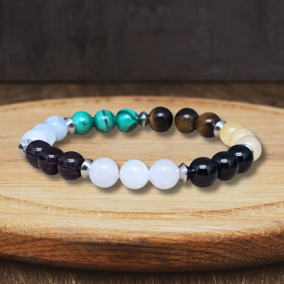 Bracelet 7 chakras principaux