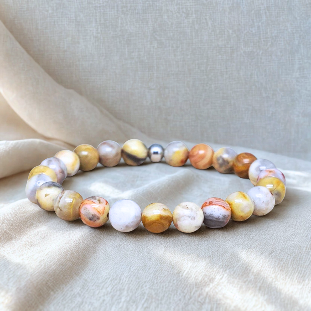 Bracelet en Agate Crazy Lace