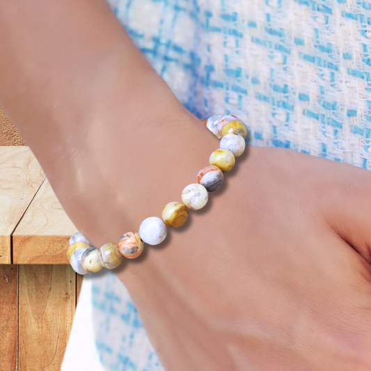 Bracelet en Agate Crazy Lace