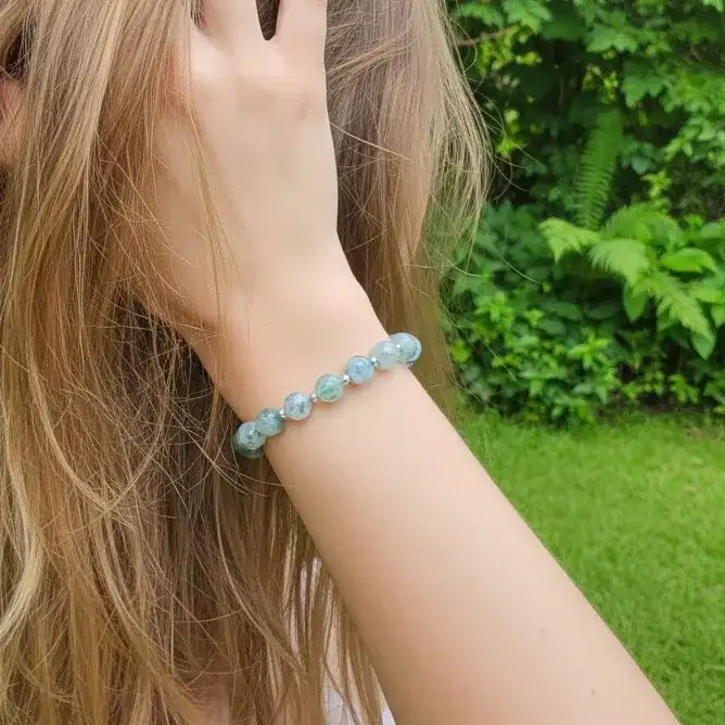 Bracelet en Agate mousse 8mm