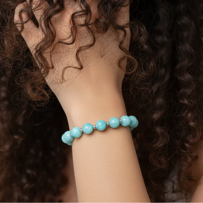Bracelet en Amazonite 8mm