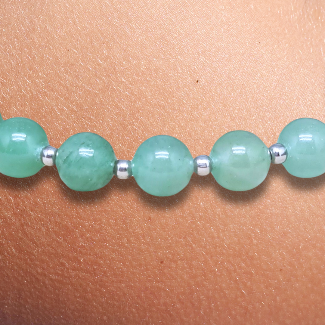 Bracelet Aventurine verte