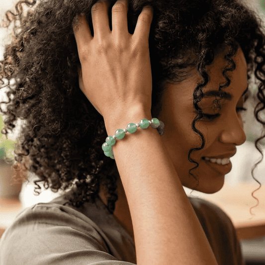 Bracelet Aventurine verte