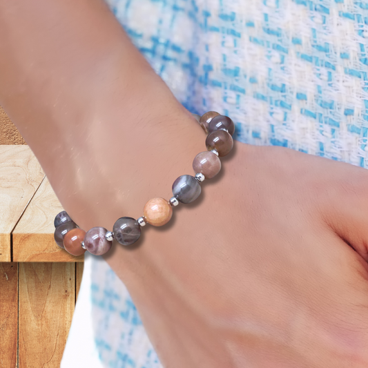 Bracelet en Bois fossilisé