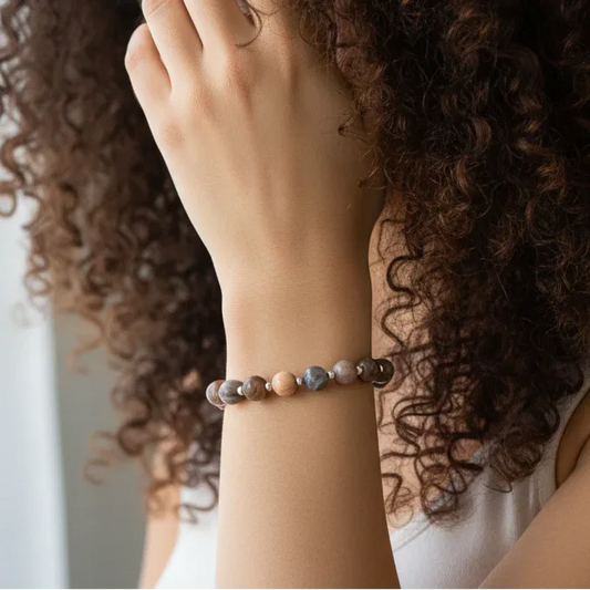 Bracelet en Bois fossilisé