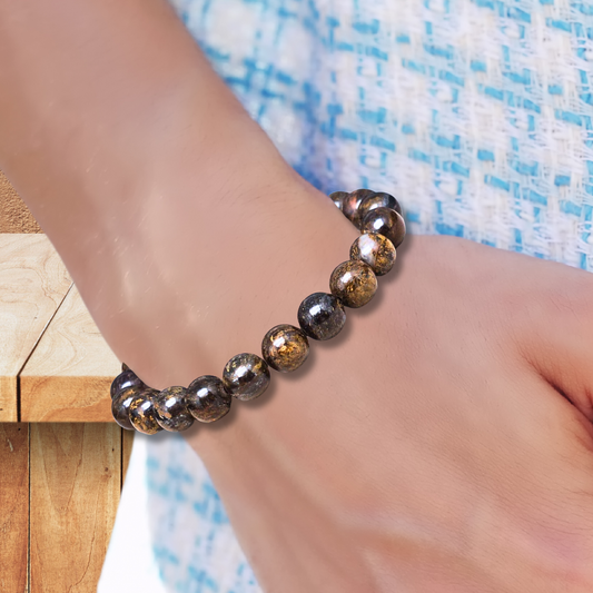 Bracelet en Bronzite