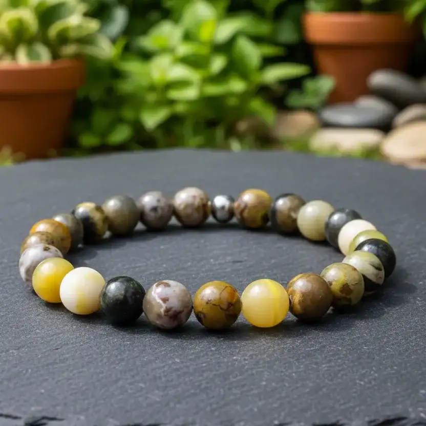 Bracelet en Bumble Bee 8mm - 21