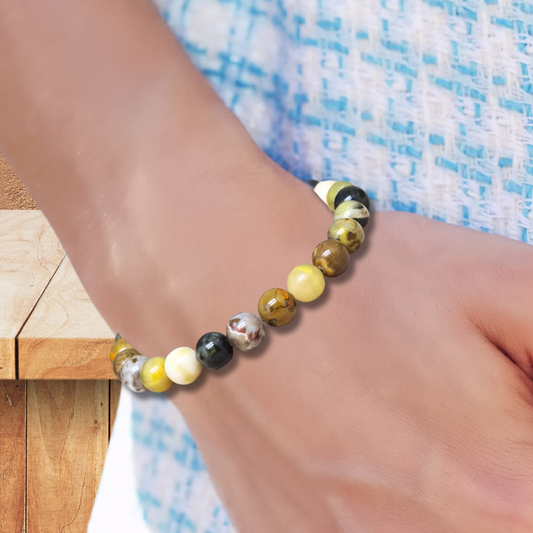 Bracelet en Bumble Bee 8mm - ENAE Minéraux