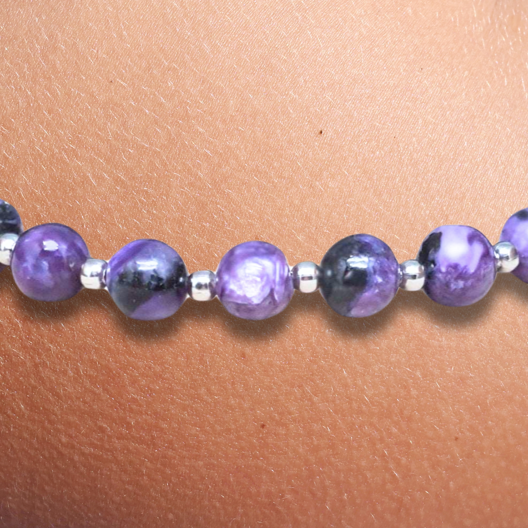 Bracelet en Charoïte
