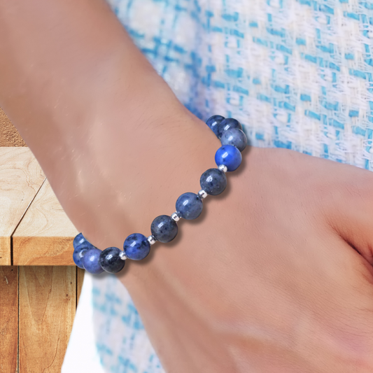 Bracelet en Dumortiérite - ENAE Minéraux