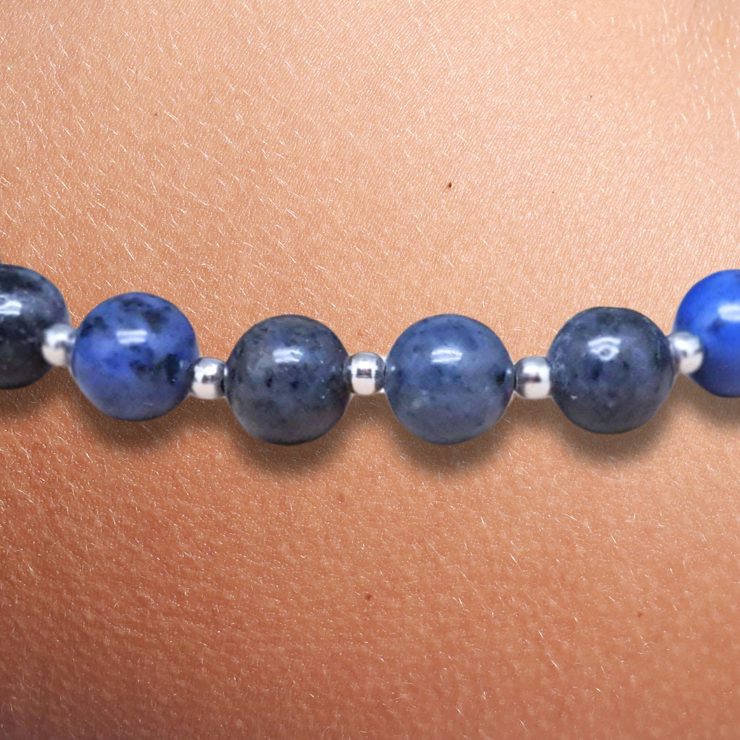 Bracelet en Dumortiérite