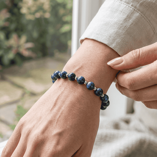 Bracelet en Dumortiérite