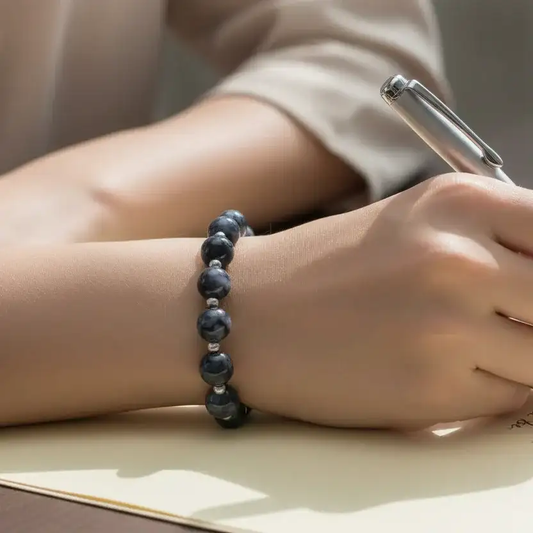 Bracelet en Gabbro